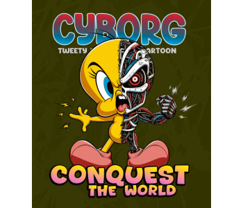 Ciborg Piolín Vector